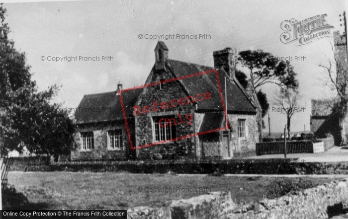 Photo of Angle, The School c.1955