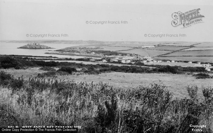 Photo of Angle, West Angle Bay Caravan Site c.1960