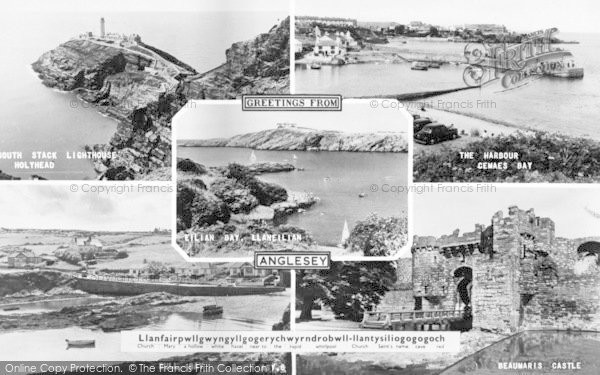 Photo of Anglesey, Composite c.1955