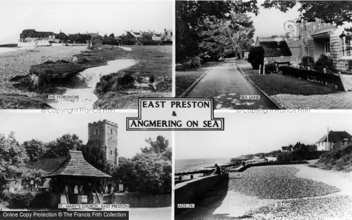 Photo of Angmering On Sea, Composite c.1960