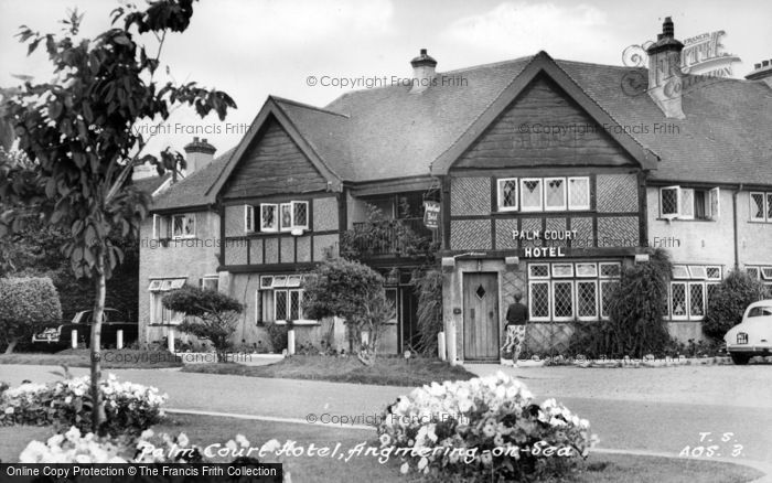 Photo of Angmering On Sea, Palm Court Hotel c.1955
