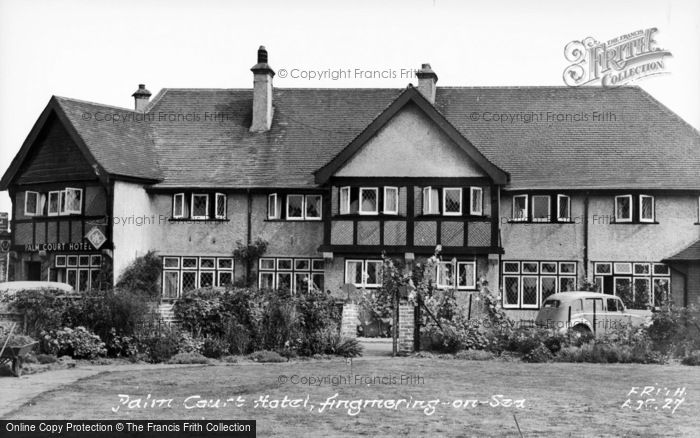 Photo of Angmering On Sea, Palm Court Hotel c.1955