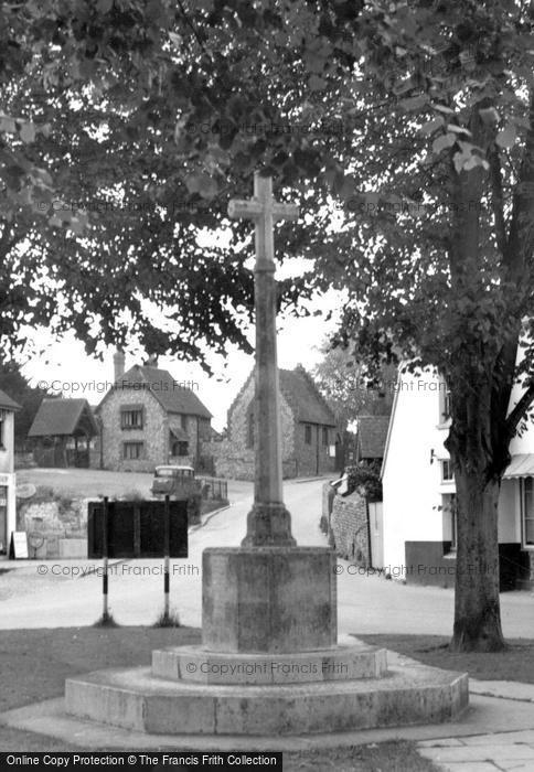 Photo of Angmering, War Memorial c.1955