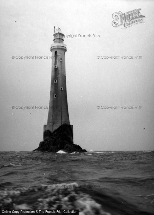 Photo of Annet, Bishop Rock Lighthouse c.1955