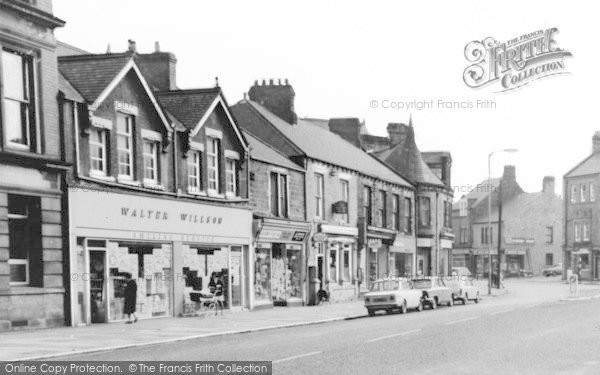 Photo of Annfield Plain, Front Street Shops c.1965