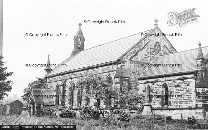 Photo of Annfield Plain, St Thomas's Church c.1950