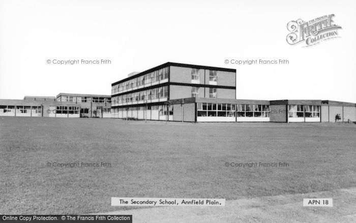 Photo of Annfield Plain, the Secondary School c1966