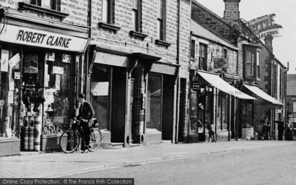 Photo of Annfield Plain, West Road Shops c.1955