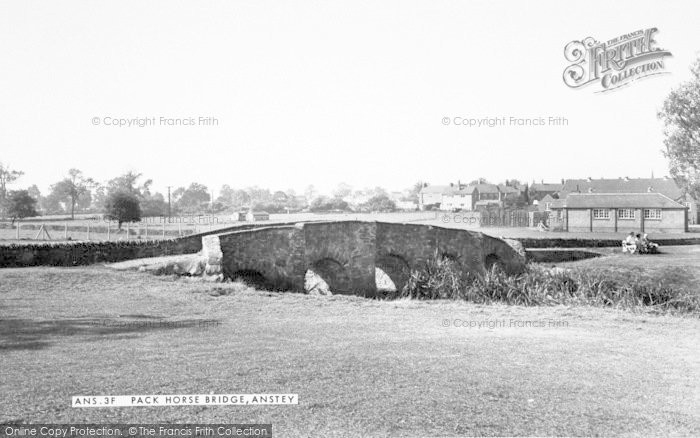 Photo of Anstey, Pack Horse Bridge c.1965