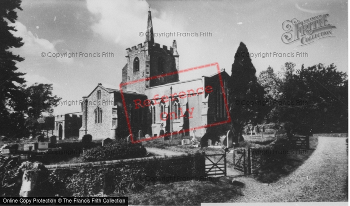 Photo of Anstey, The Church c.1955