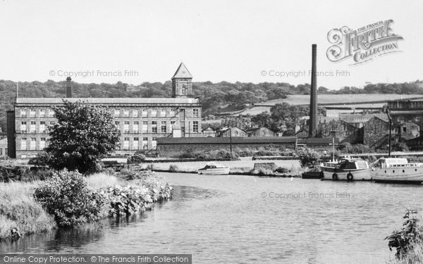 Photo of Apperley Bridge, Oaklea Mills, The Leeds And Liverpool Canal c.1955
