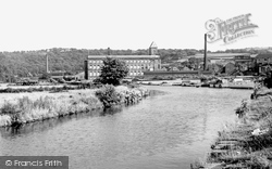 The Leeds And Liverpool Canal c.1955, Apperley Bridge
