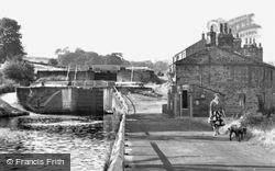 Walking The Dog By Apperley Locks c.1955, Apperley Bridge