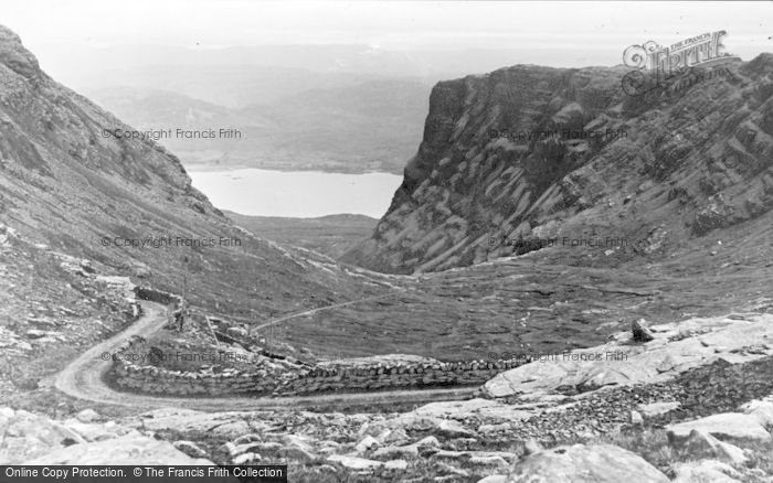 Photo of Applecross, The Pass Of The Cattle, View From The Summit Of  Tornapress Hill c.1930