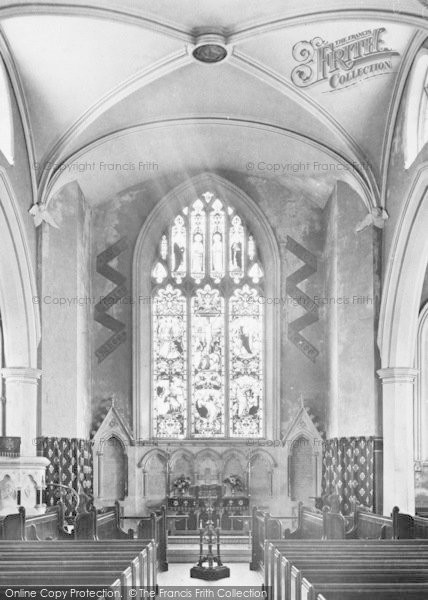 Photo of Appledore, Church Interior 1907