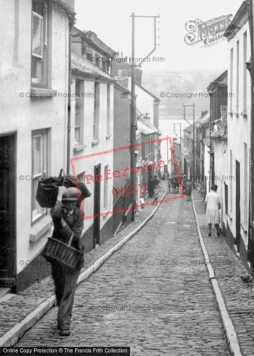 Photo of Appledore, Delivery Boy In Bude Street 1930