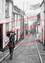 Delivery Boy In Bude Street 1930, Appledore