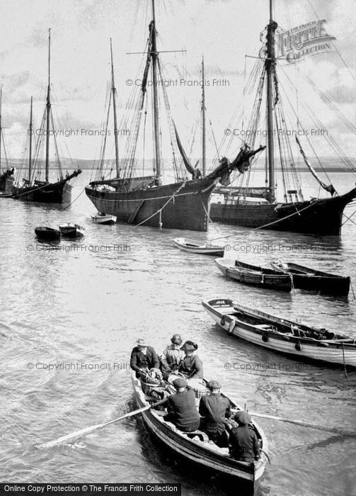 Photo of Appledore, Ferry And Ships, Quay 1923