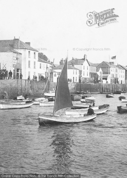 Photo of Appledore, Man In Sailing Boat 1907