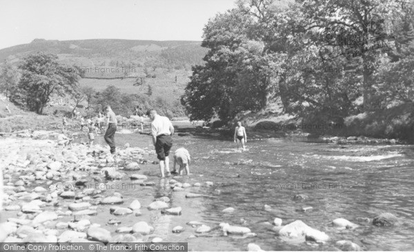 Photo of Appletreewick, River Wharfe c.1960