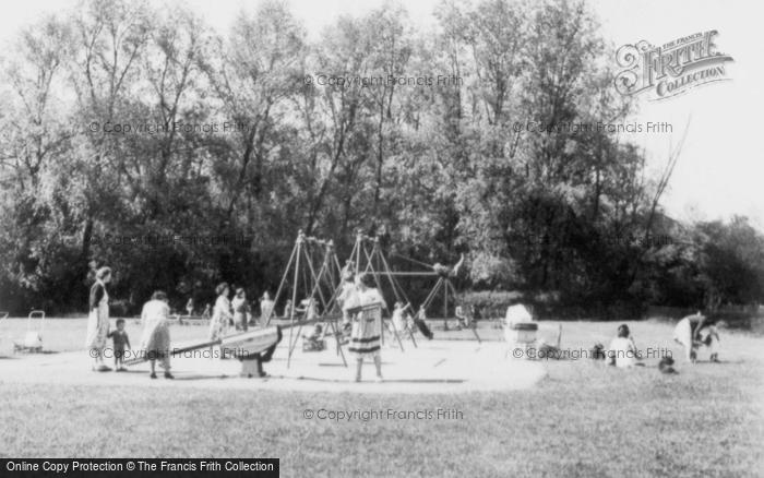 Photo of Apsley End, Heath Park, Playground c.1955