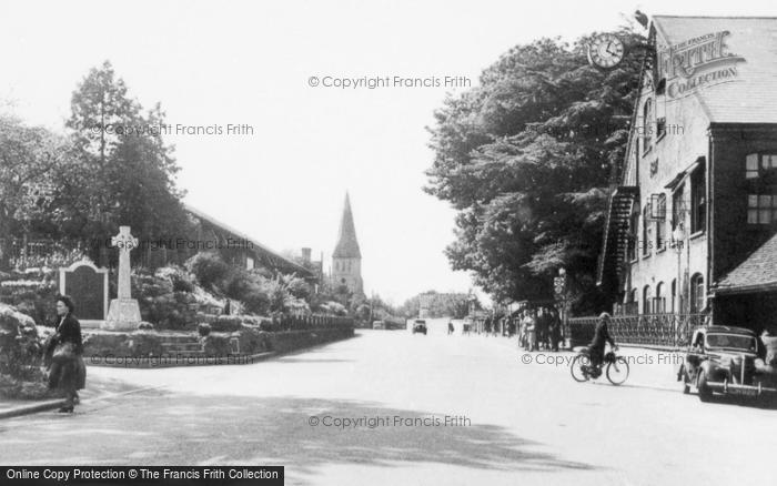 Photo of Apsley End, London Road c.1955