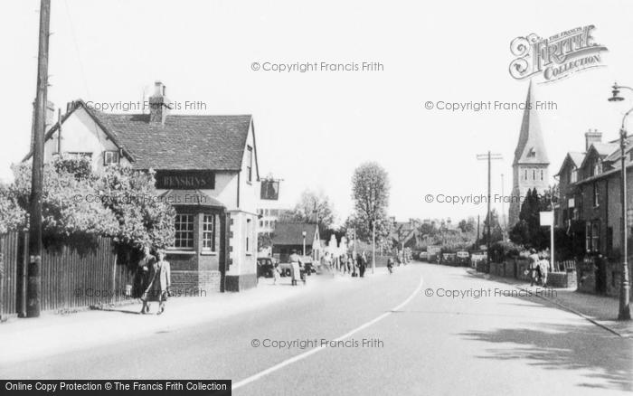 Photo of Apsley End, London Road c.1955