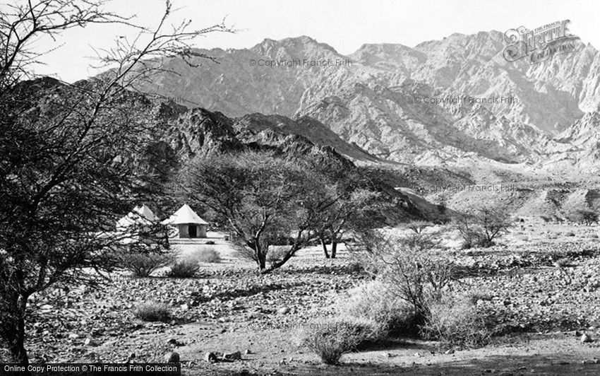 Aqabah, Encampment under Shittim Trees, Wady El Ithm c1867