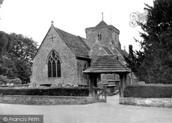 St Peter's Church c.1955, Ardingly