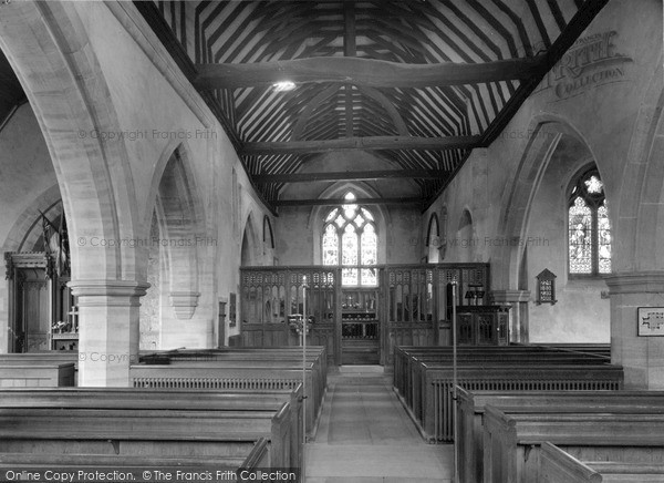 Photo of Ardingly, St Peter's Church Interior c.1955