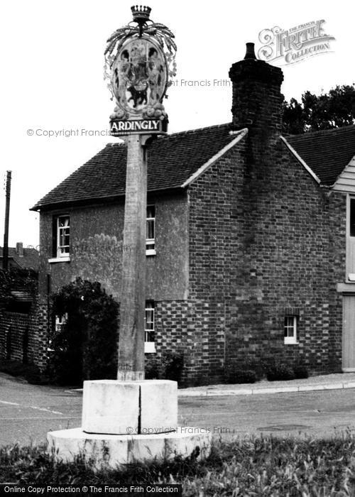 Photo of Ardingly, Village Sign c.1950