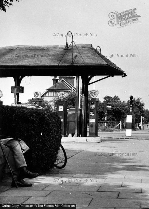 Photo of Ardleigh Green, Southend Road, Petrol Station c.1955