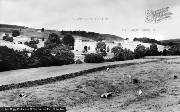 Photo of Arkengarthdale, Church And General View c.1960