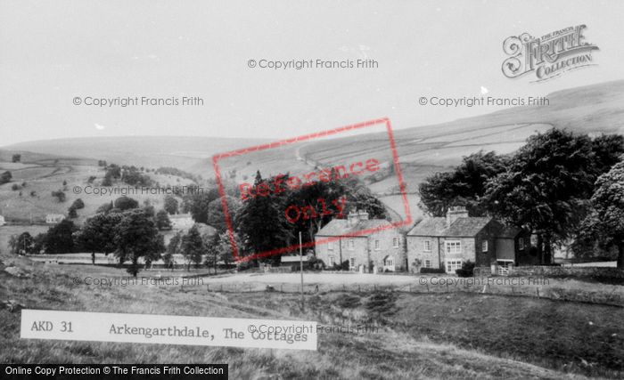 Photo of Arkengarthdale, Cottages c.1960