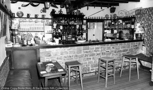 Photo of Arkengarthdale, The Bar, Red Lion Hotel c.1965