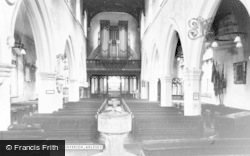Church Interior c.1965, Arlesey
