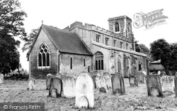 St Peter's Church 1960, Arlesey