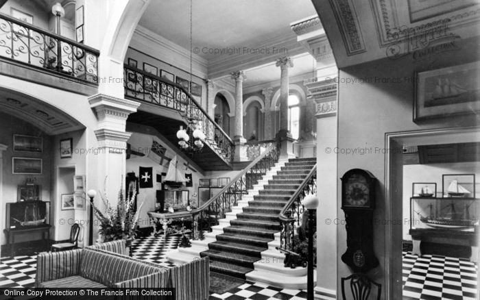 Photo of Arlington, The Hall, Arlington Court c.1960