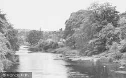 The Castle And River c.1965, Armathwaite