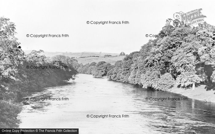 Photo of Armathwaite, View From Eden Bridge c.1955
