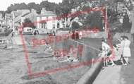 Relaxing By The Shore c.1955, Arnside