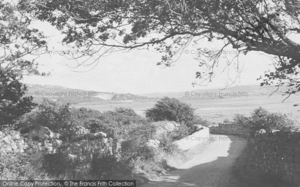 Photo of Arnside, Road To Jenny Browns Point c.1955