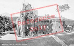 Arran, Brodick Castle 1887, Isle Of Arran