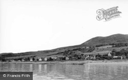Arran, Pirnmill From Kilbrannan Sound c.1939, Isle Of Arran