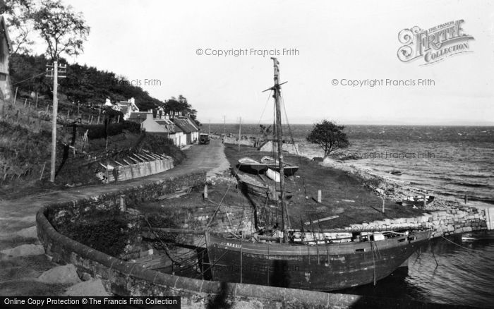 Photo of Arran, The Harbour, Corrie c.1935