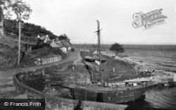 Arran, The Harbour, Corrie c.1935, Isle Of Arran