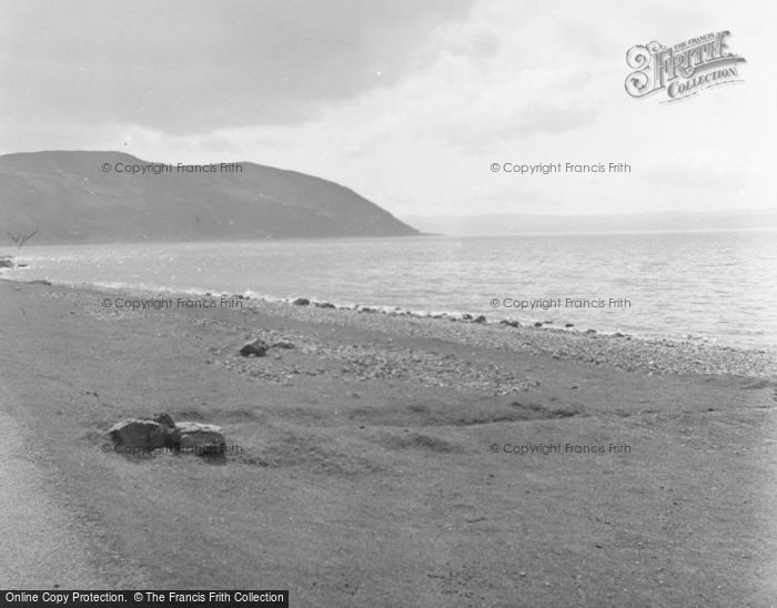 Photo of Arran, View Of Kintyre In Distance 1958