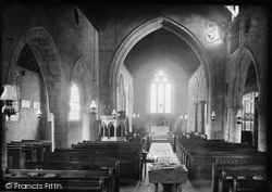 Church Interior 1890, Arreton