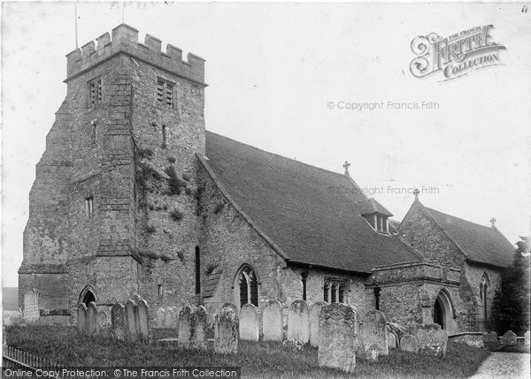 Photo of Arreton, St George's Church c.1900