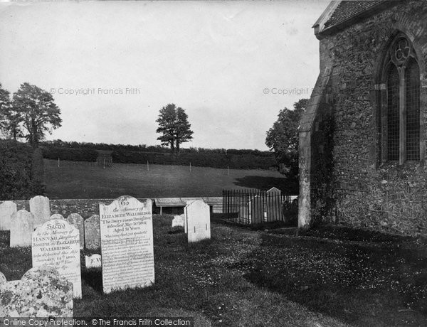 Photo of Arreton, St George's Church, Dairyman's Daughter's Grave c.1874